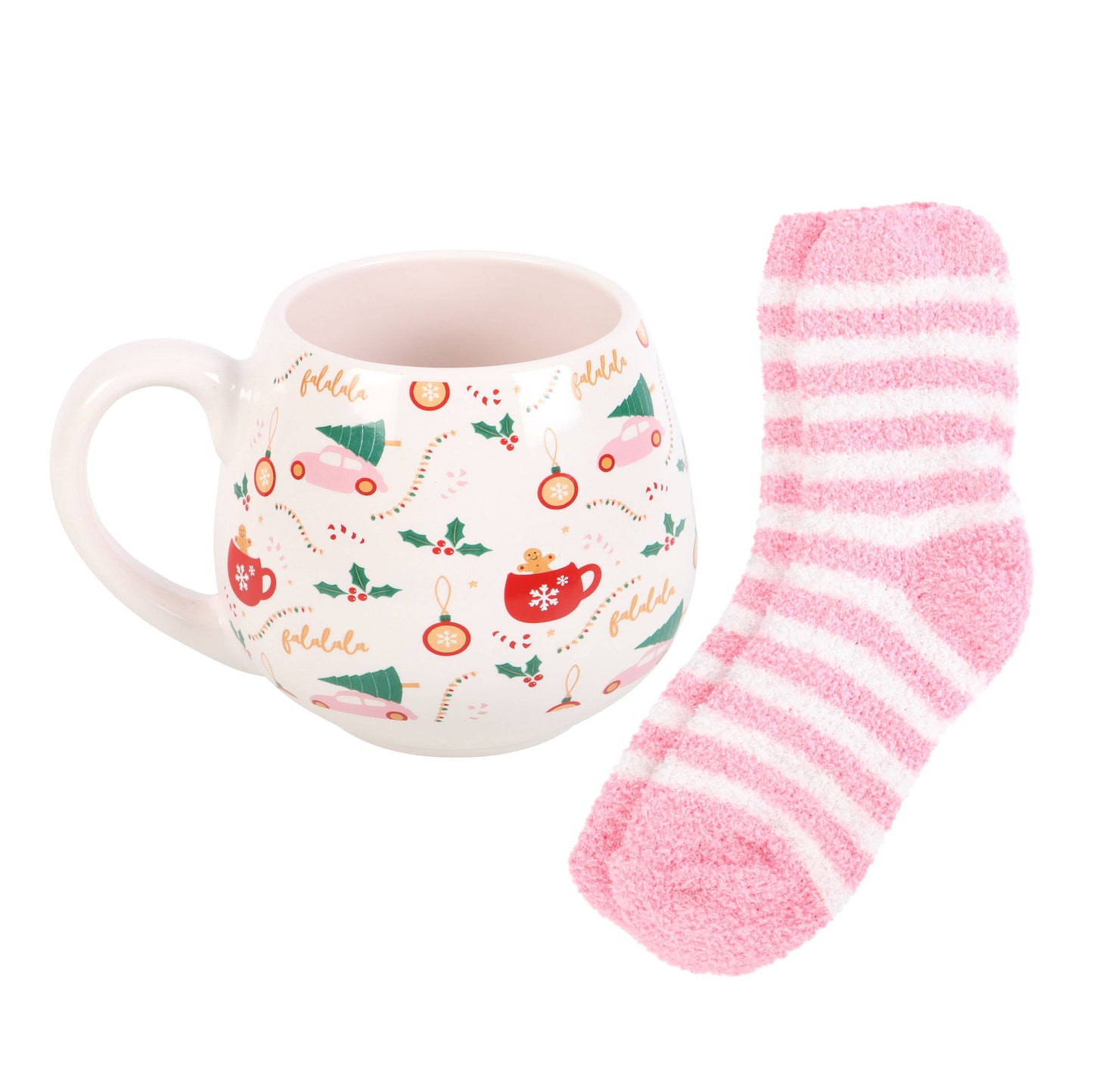 Sugarplum Fun Mug and Cosy Socks set