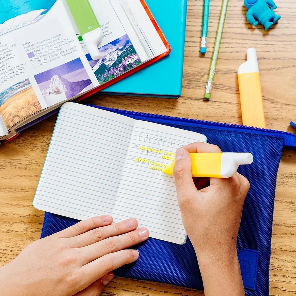 OOLY Do-Overs Erasable Highlighters with Chisel Tips