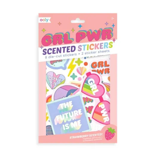 OOLY Girl Power Scented Stickers