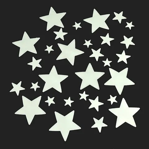 Glow in the dark stars