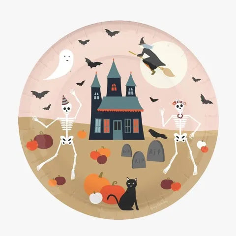 My Little Day Halloween Paper Party Plate