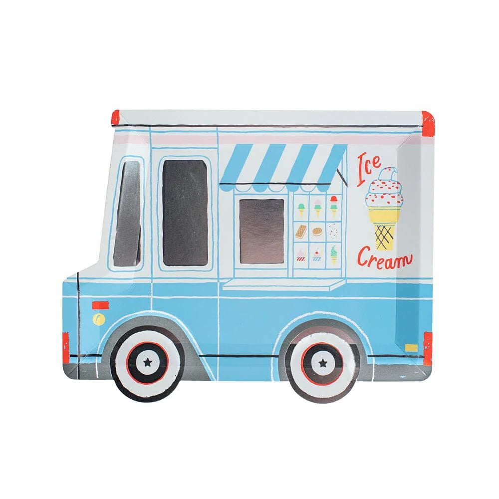 Ice Cream Dreams Truck Party Plate