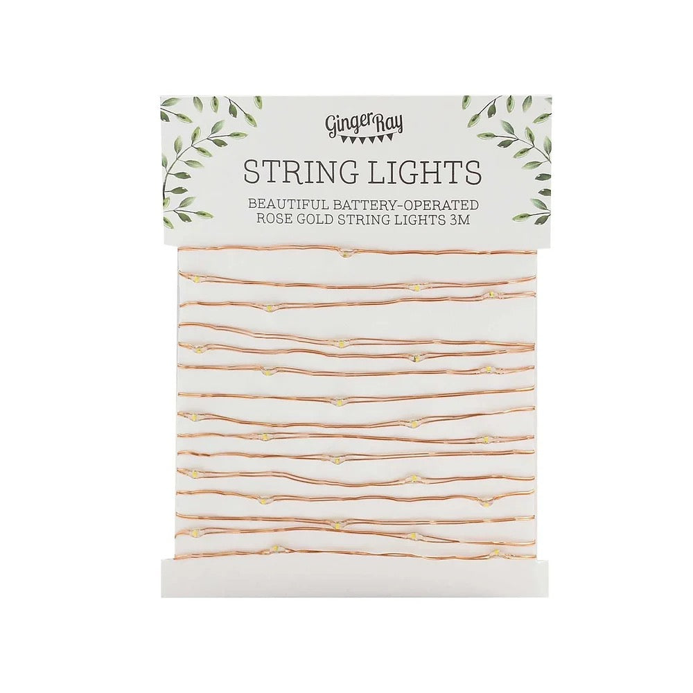 Rose Gold String Light