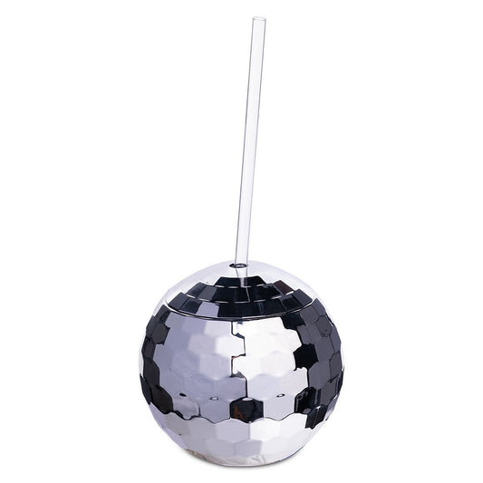 Silver Disco Ball Tumbler