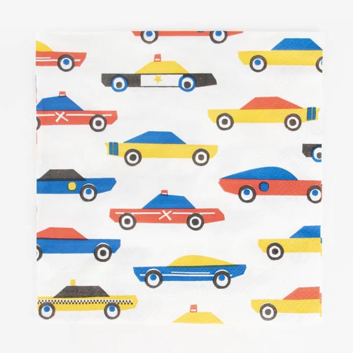 Cars Party Paper Napkins