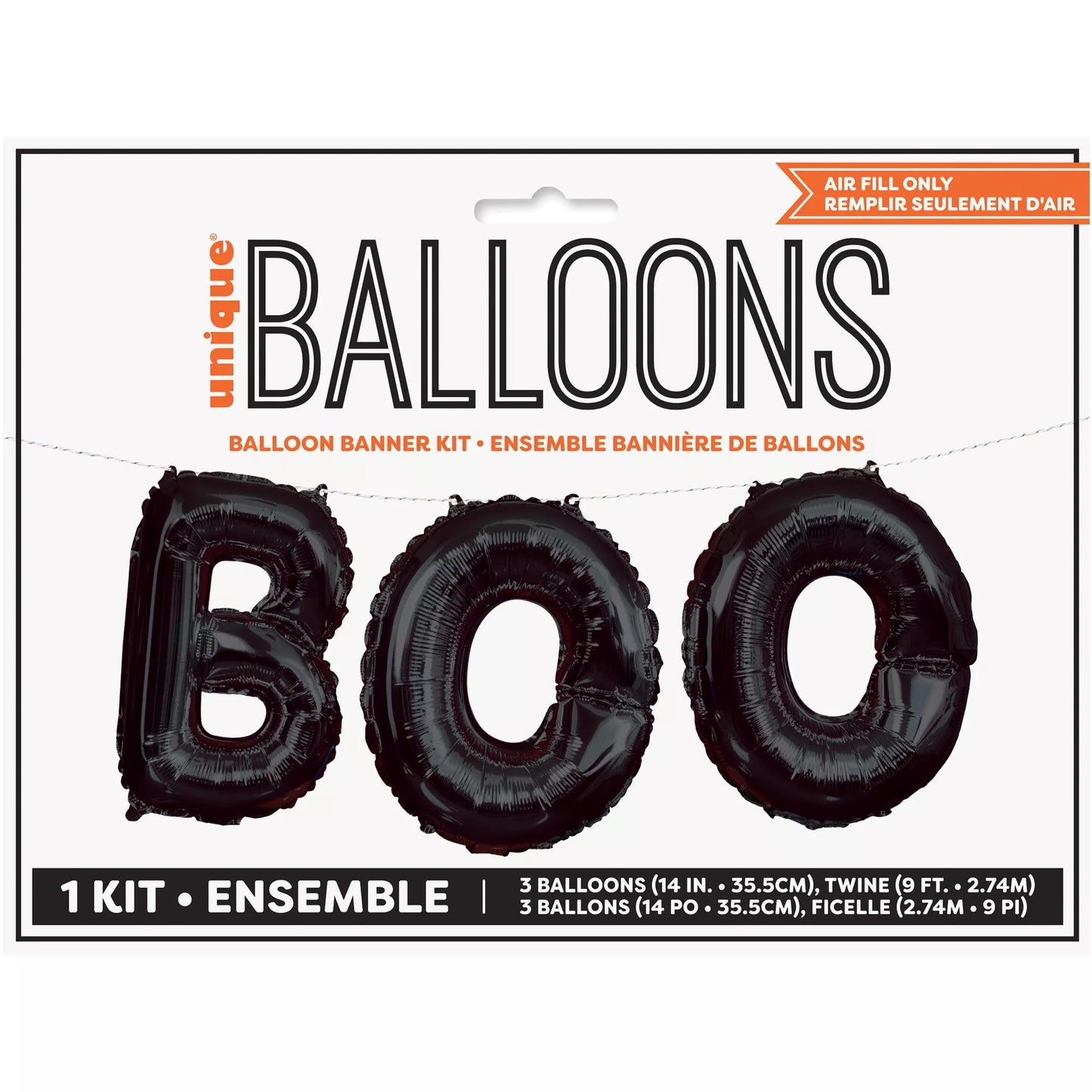 Boo Halloween Balloon Kit