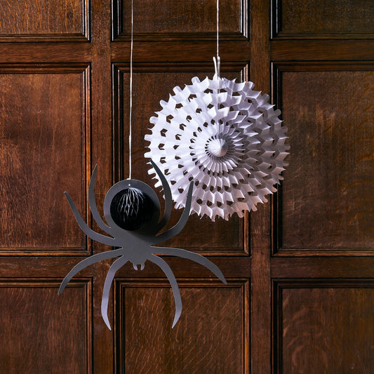 Spider Web and Spider Honeycomb Decoration