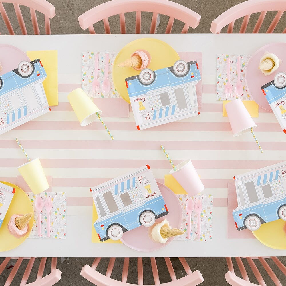 Ice Cream Dreams Truck Party Plate