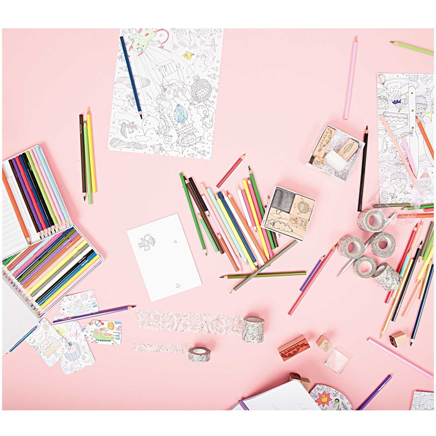 Colour in Gift Tags