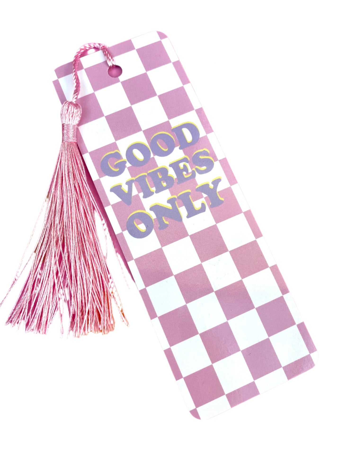 Good Vibes Only Tassel Bookmark