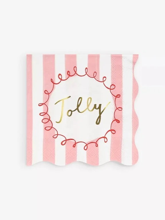 Meri Meri Striped Large Napkins