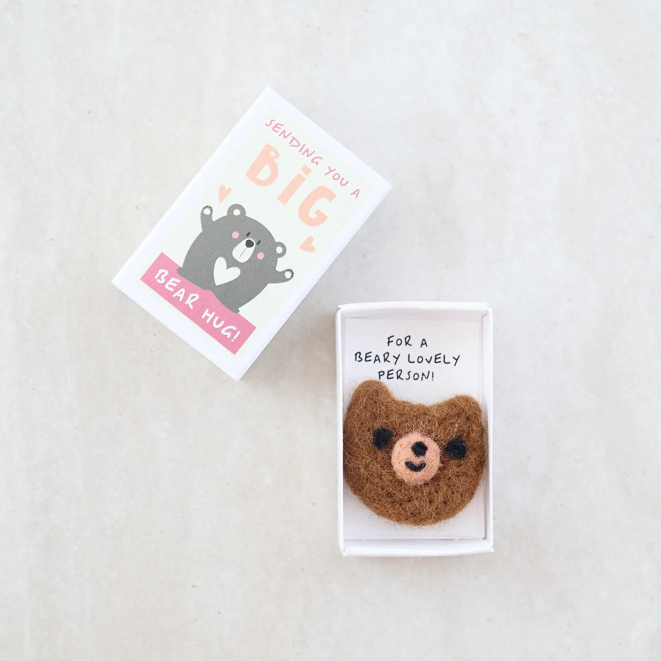 Big Bear Hug in a Matchbox Gift