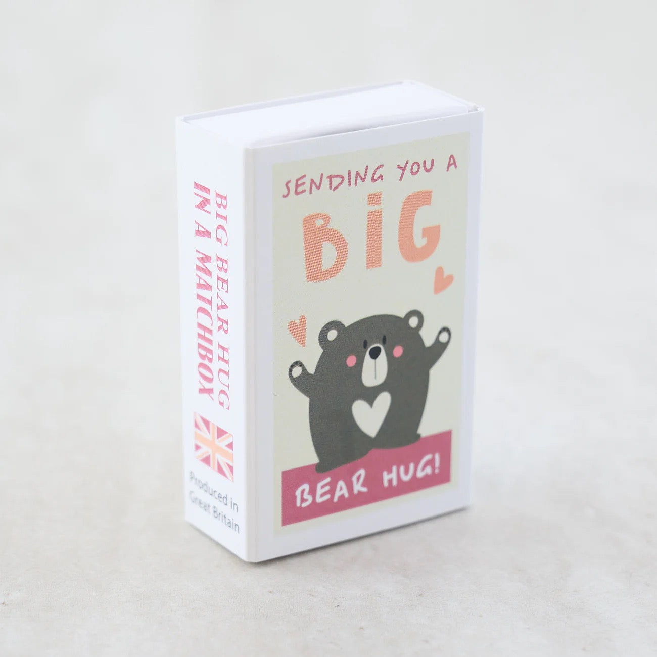 Big Bear Hug in a Matchbox Gift