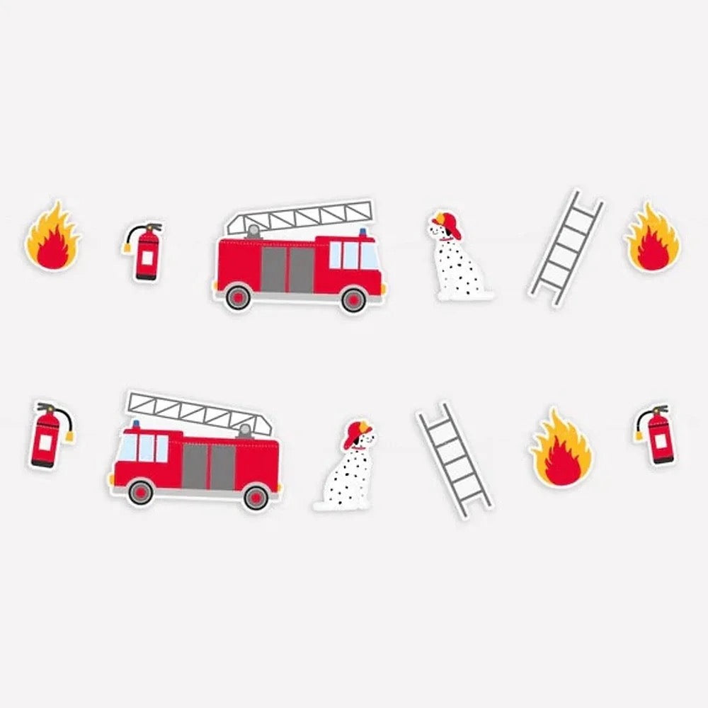 Fire Fighter Party Paper Garland