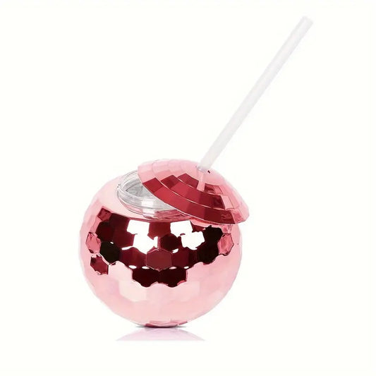 Pink Disco Ball Tumbler