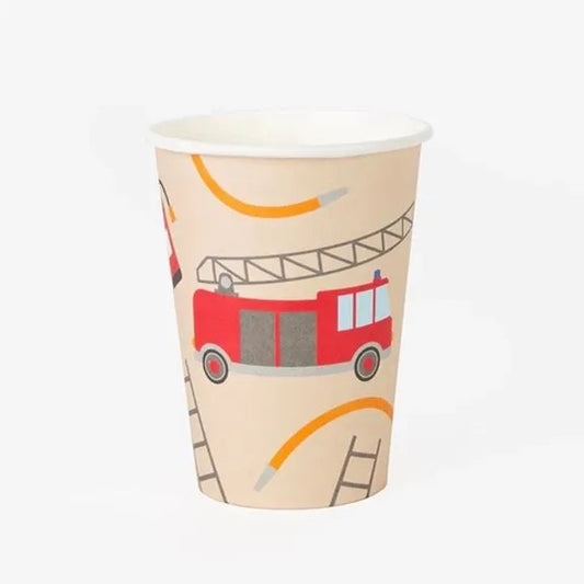 Fire Fighter Paper Cups - My Little Day