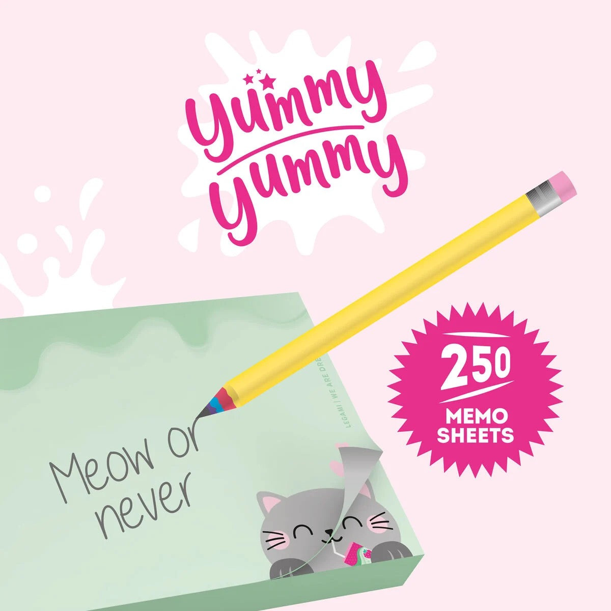 Kitten Memo Pad - Legami