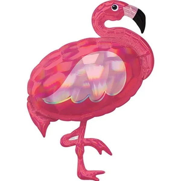 Pink Flamingo Foil Balloon - 33 inches