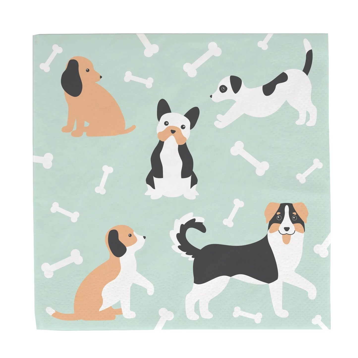 My Little Day Puppy Paper Napkin