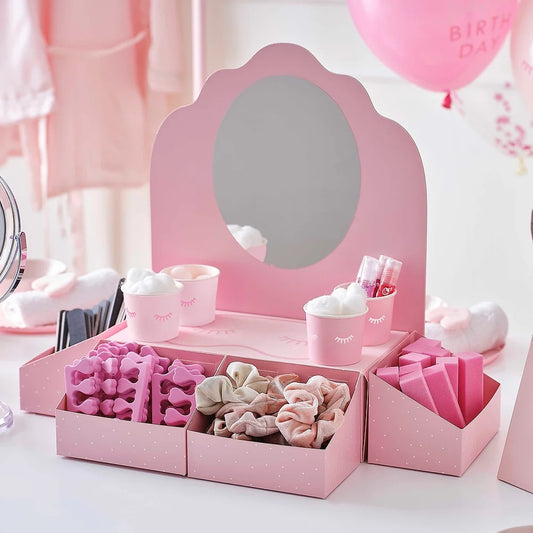 Pink Pamper Party, Pamper Station and Treat Stand