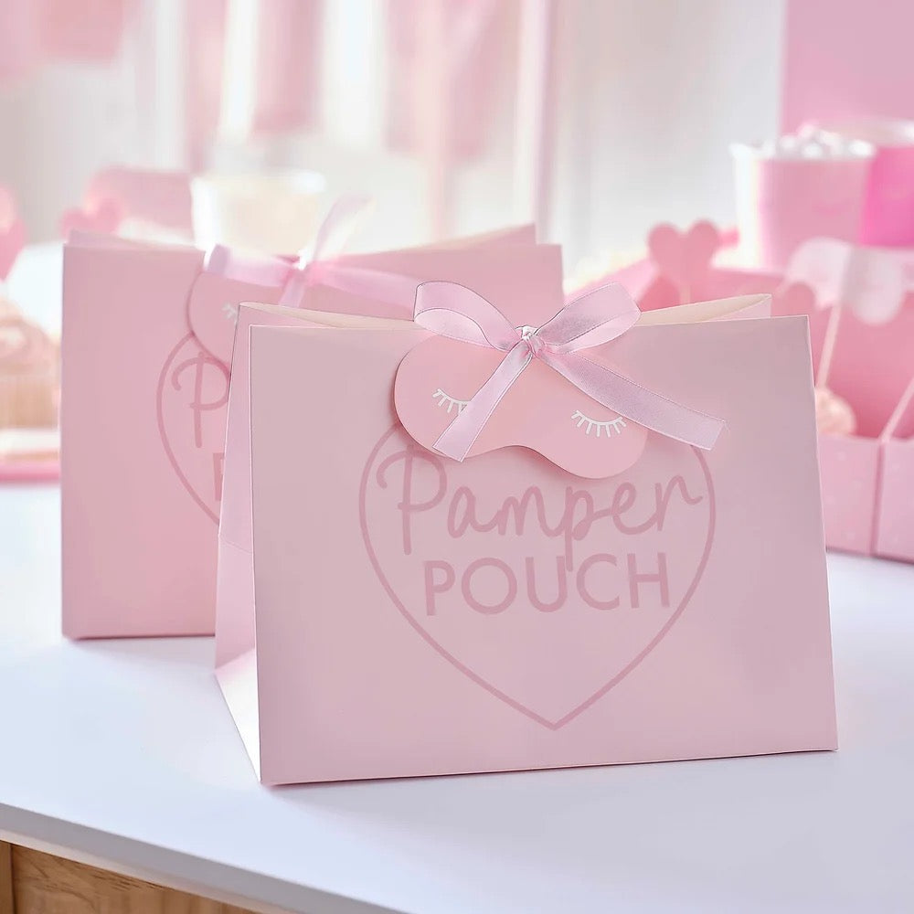 Pink Pamper Party, Party Treat Bags