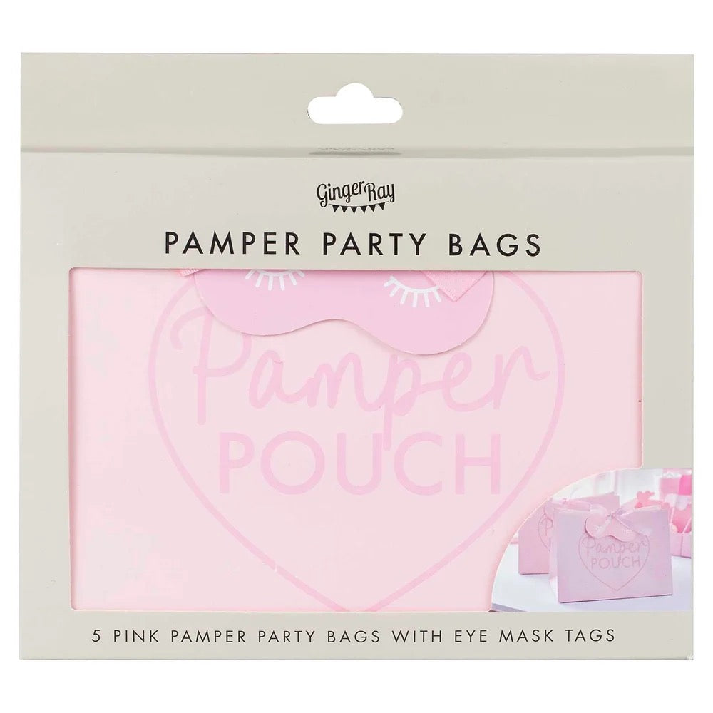 Pink Pamper Party, Party Treat Bags