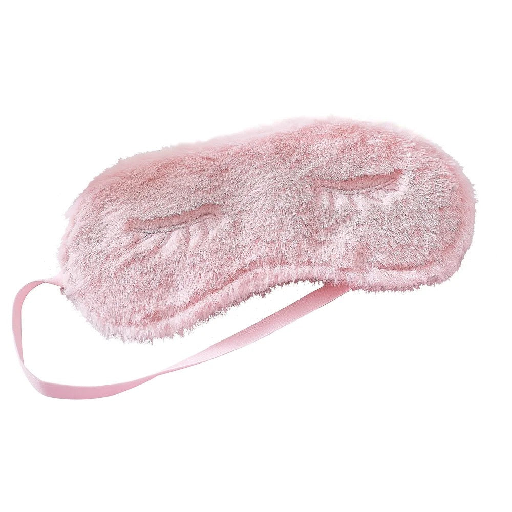 Pink Fluffy Pamper Party Eye Mask