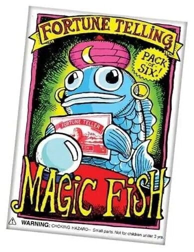 Fortune Telling Fish - Pack of Six