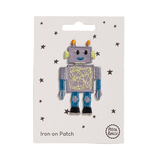 Robot Iron on Patch