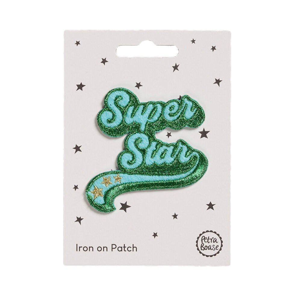 Superstar Iron on Patch