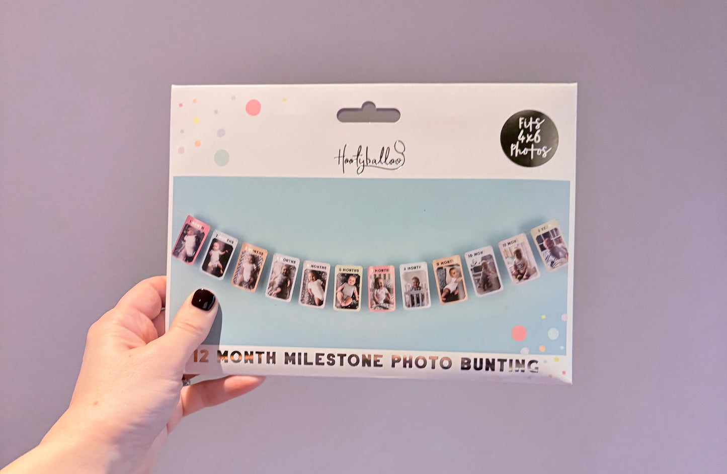 Milestone Photo Banner - First Birthday Party