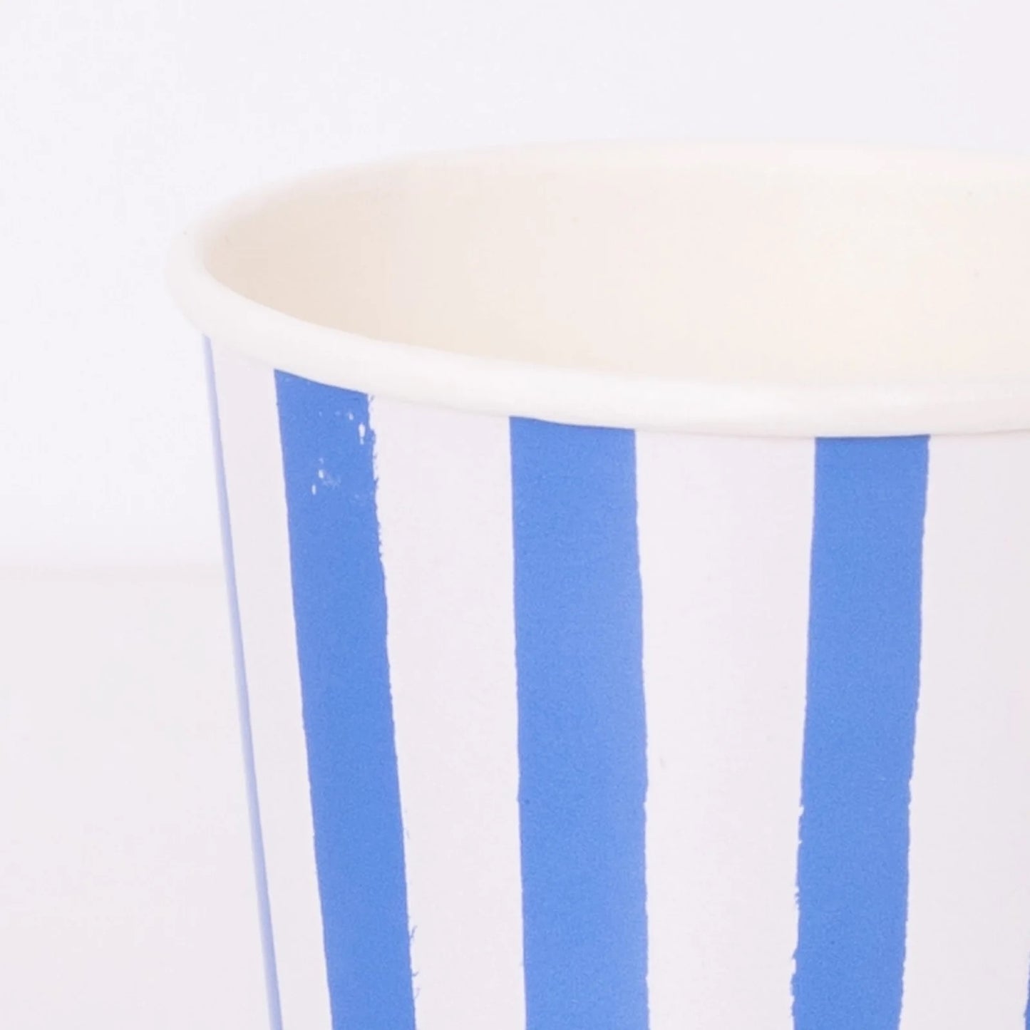 Meri Meri Mixed Colour Stripe Cups - Pack of 8