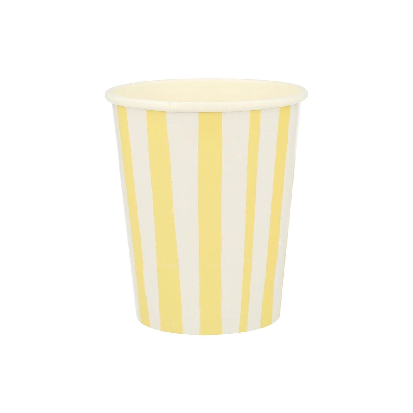 Meri Meri Mixed Colour Stripe Cups - Pack of 8