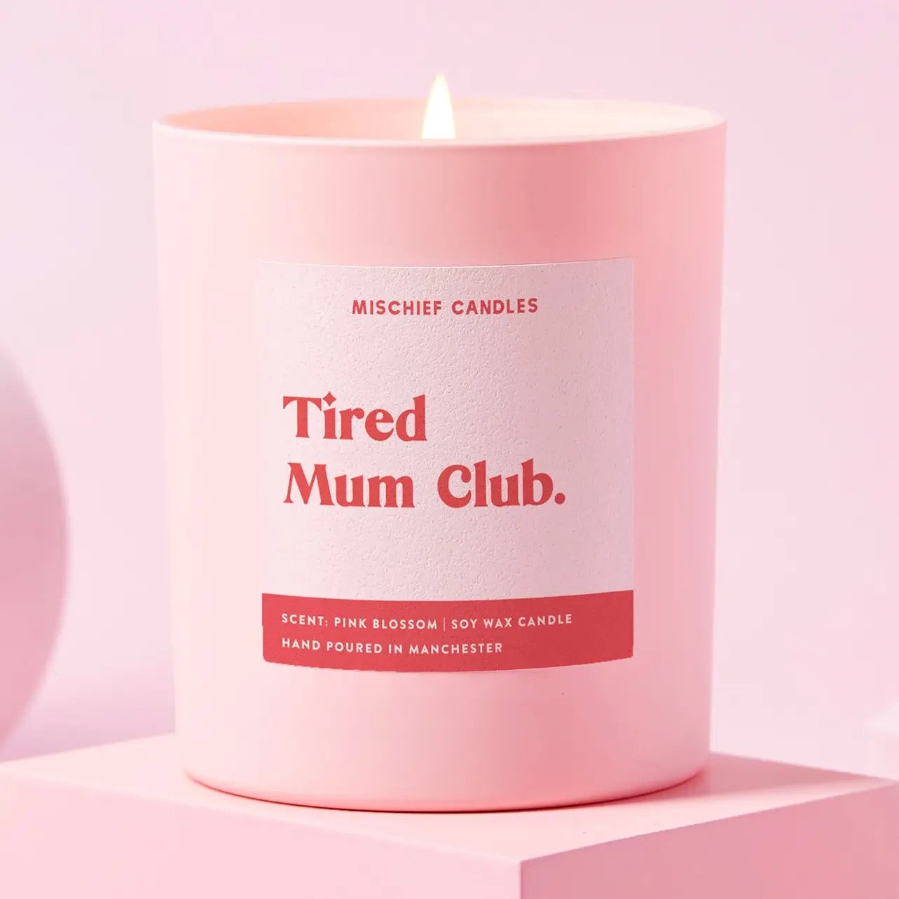 Tired Mum Club New Mum Gift -  Soy Scented Candle