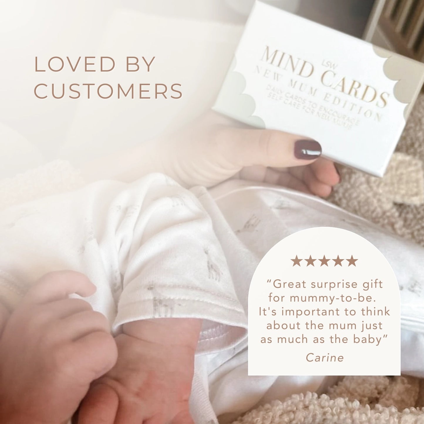 LSW Mind Cards: New Mum Edition - Self Care for New Mums