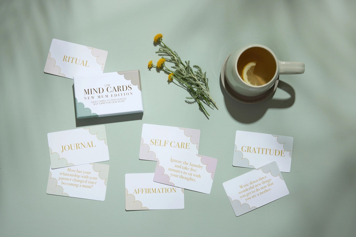 LSW Mind Cards: New Mum Edition - Self Care for New Mums