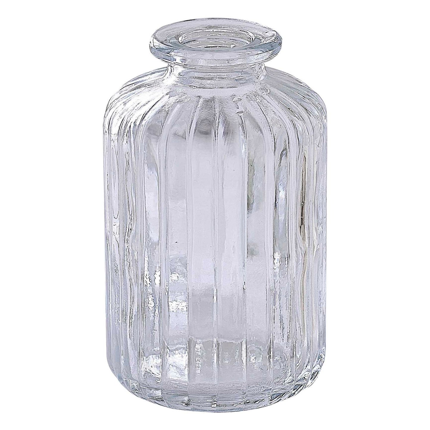 Clear Glass Bud Vases