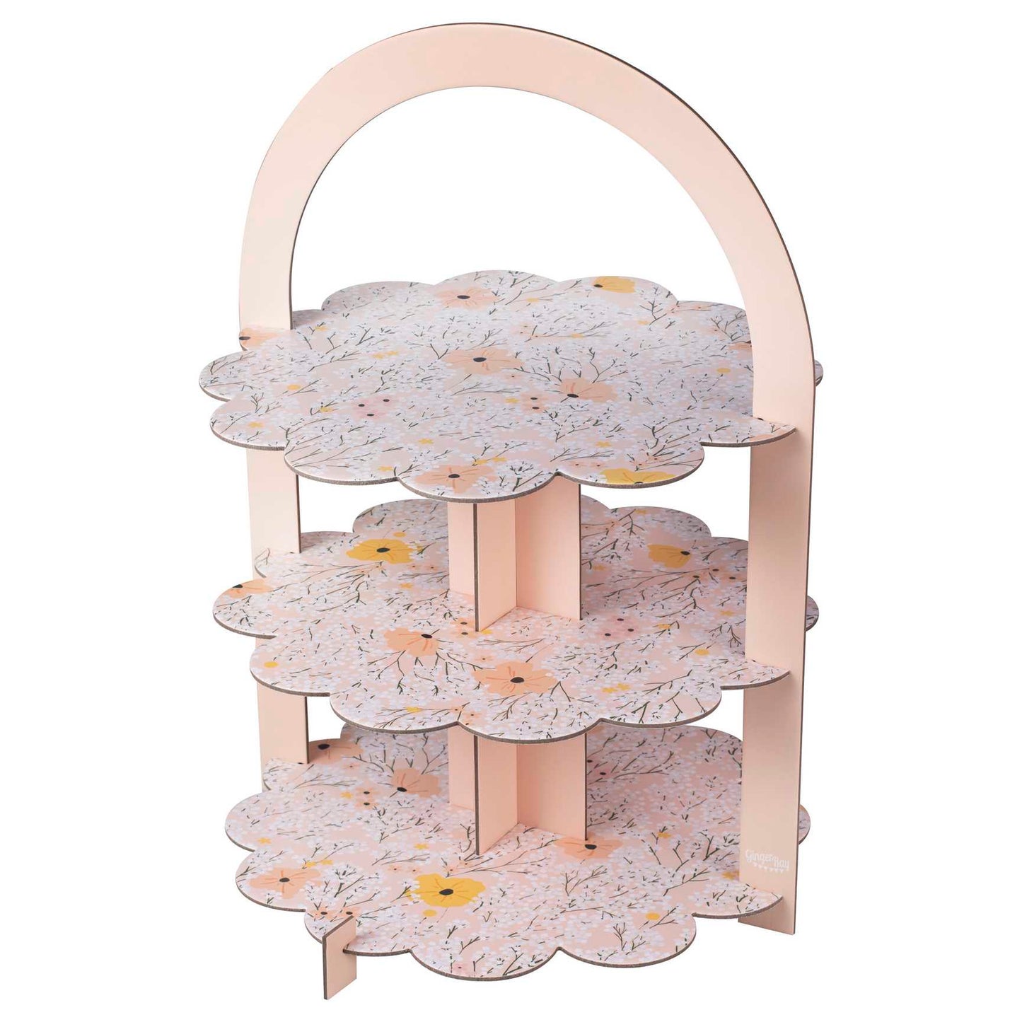 Floral Afternoon Tea Stand