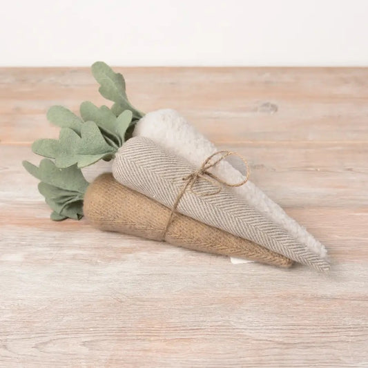 Decorative Fabric Carrot Bundle