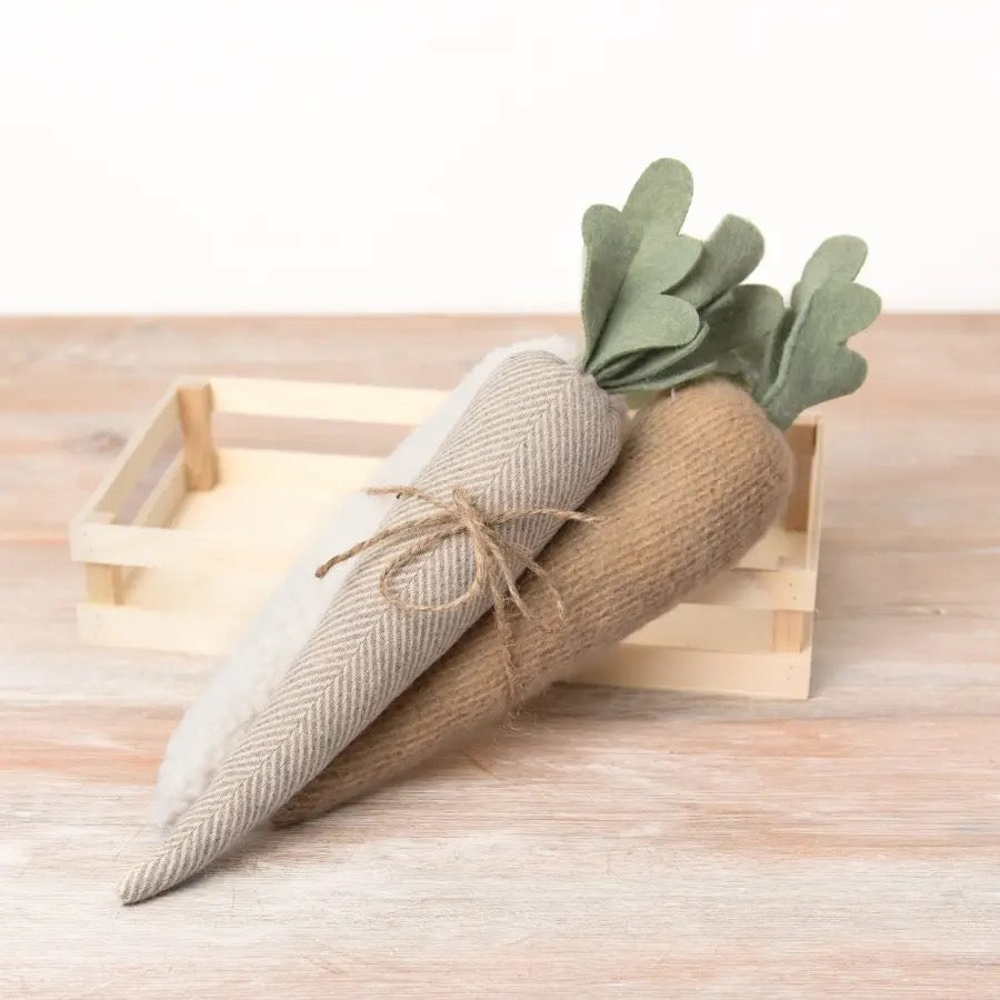 Decorative Fabric Carrot Bundle