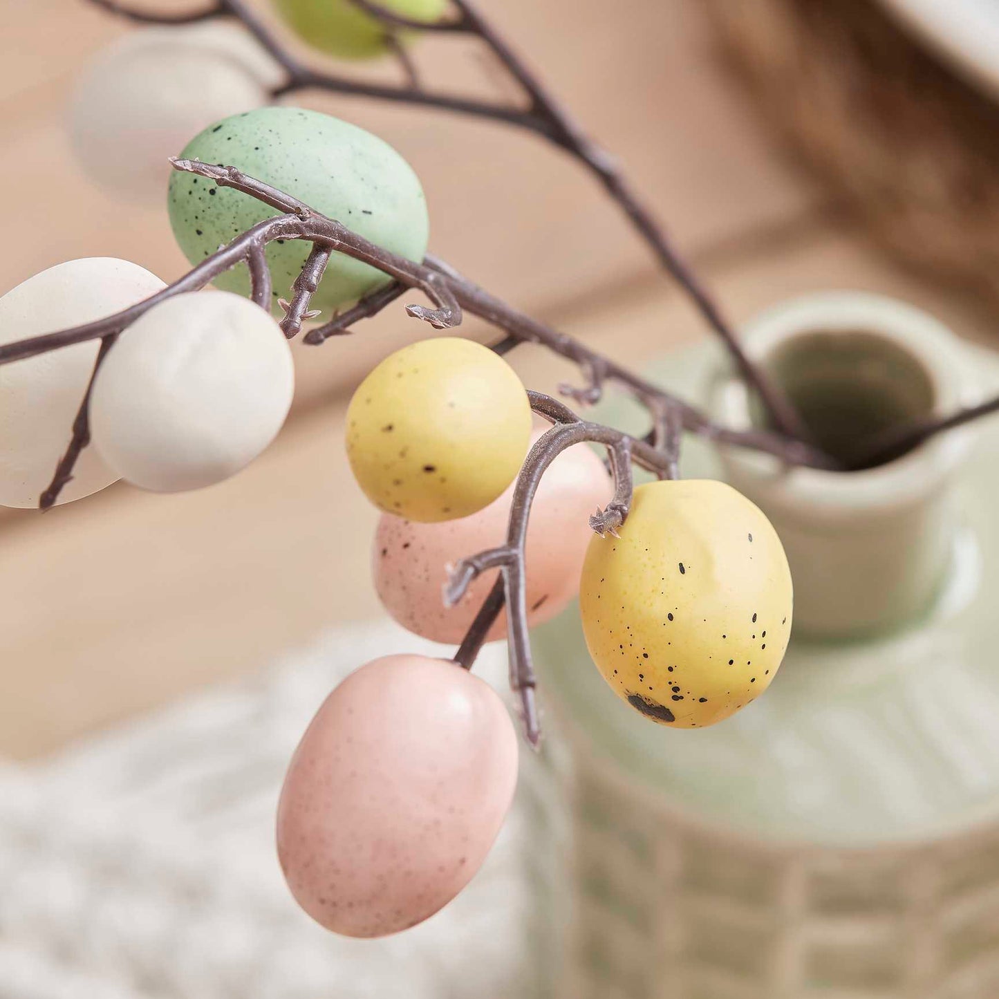 Easter Egg Floral Bud Stems - Easter Table Decor