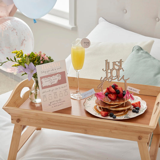 Customisable Breakfast in Bed Set