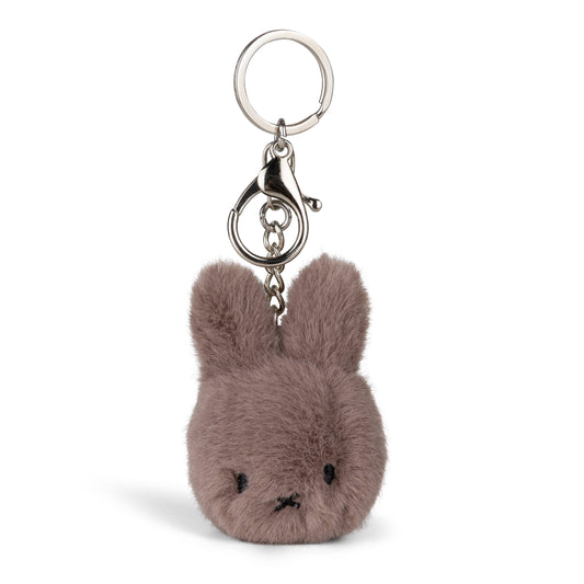 Miffy Fuzzy ECO Keyring Taupe 8 cm (Due March)