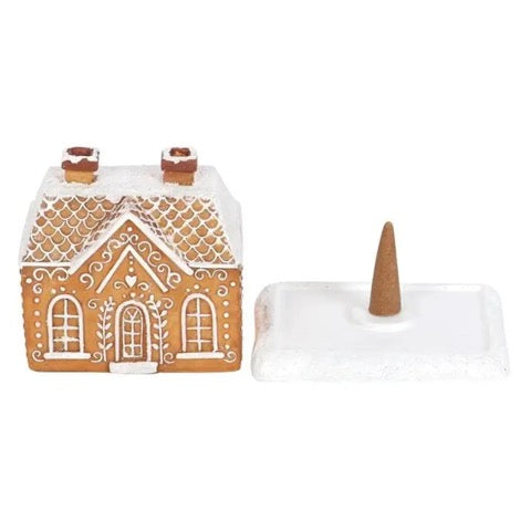 Christmas Gingerbread House Incense Burner