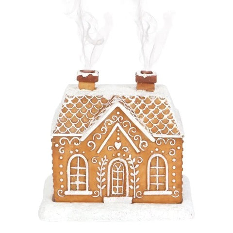 Christmas Gingerbread House Incense Burner