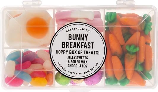 Easter Bunny Breakfast Box of Jelly and Chocolate Treats